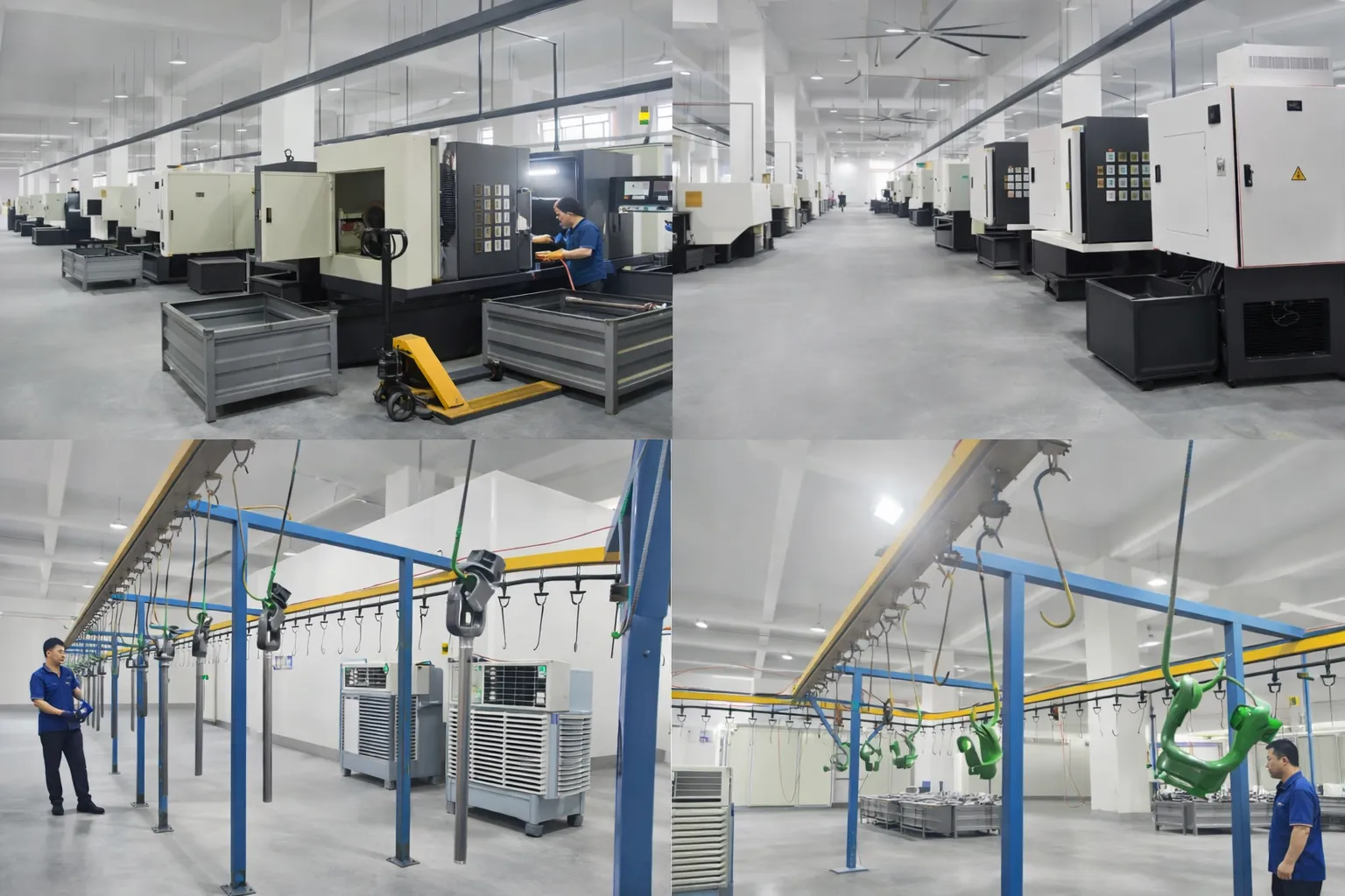 Manufacturing process of pto shafts in the factory